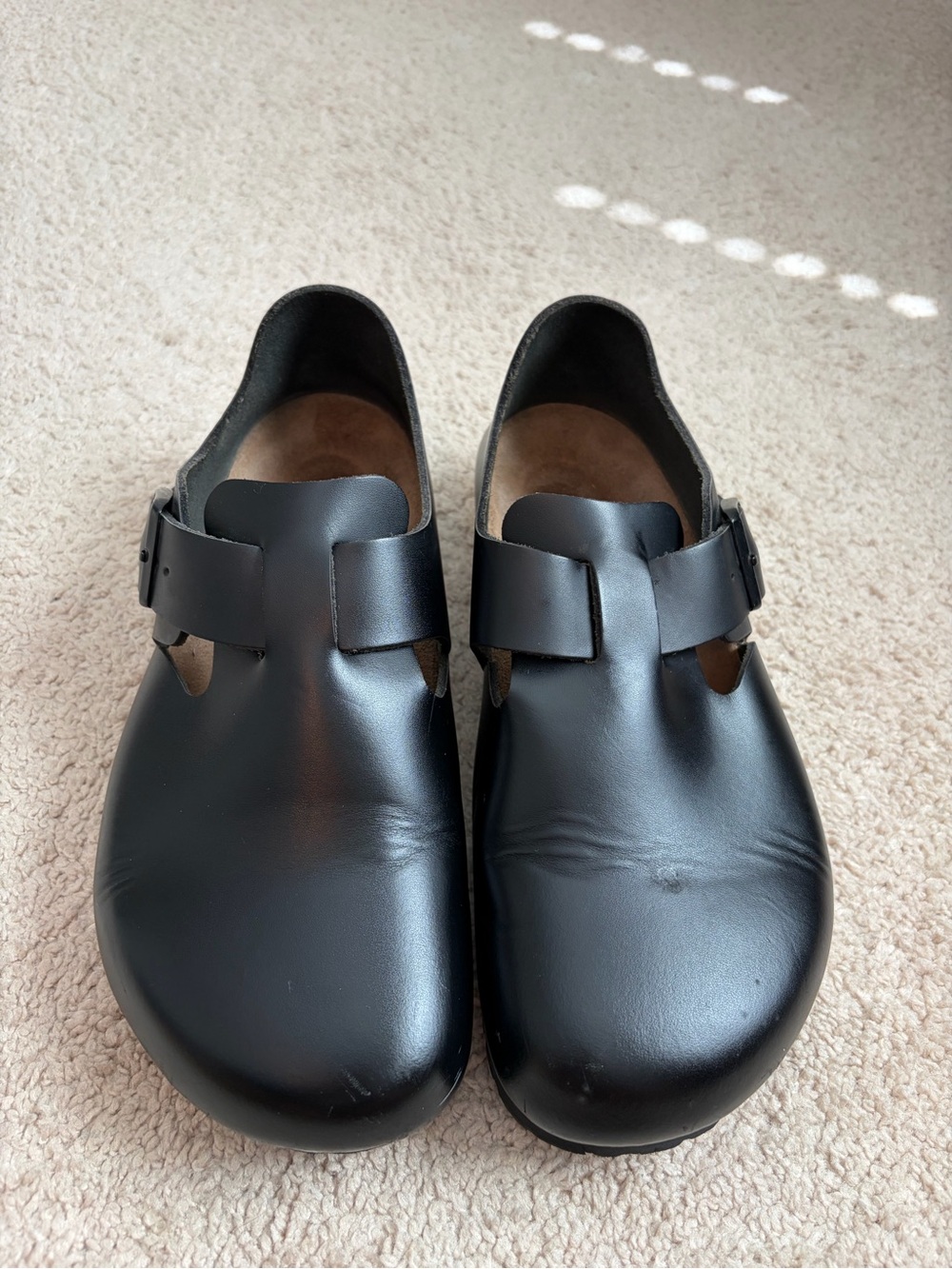 Birkenstock London Clog Oiled Leather Men's Black